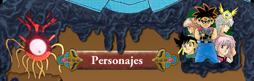 Dragon Quest - Fly no daibouken - Secci�n Personajes